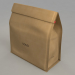 3d 3D паперовий мішок (сумка для кофе) модель купити - зображення