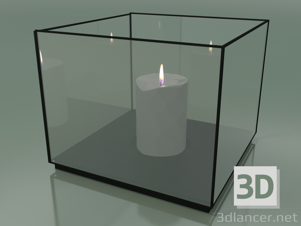 3D Modell Etui zur Aufbewahrung mit Kerzen (C205C) - Vorschau