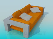 Sofá de estilo high-tech