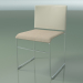 3d model Stackable chair 6601 (seat upholstery, polypropylene Ivory, CRO) - preview
