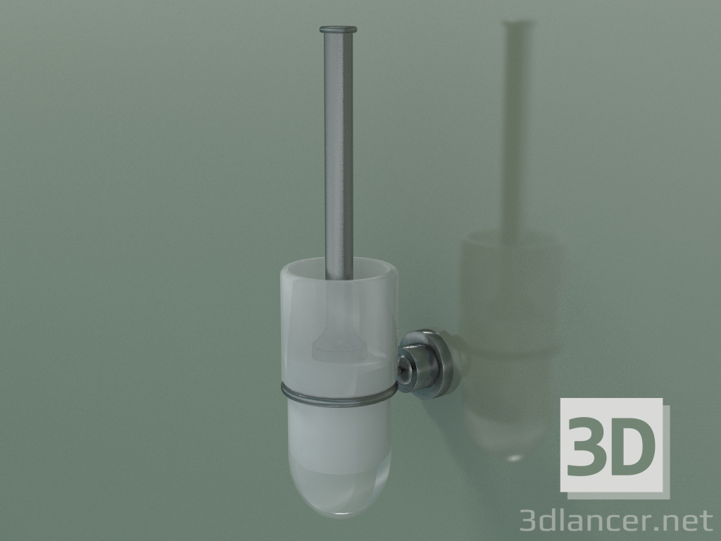 3d model Wall-mounted toilet brush holder (41735340) - preview