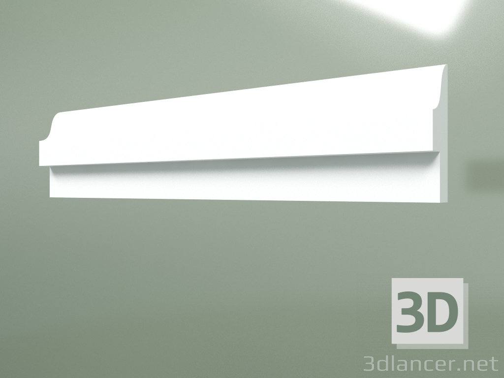 modello 3D Modanatura in gesso MT325 - anteprima