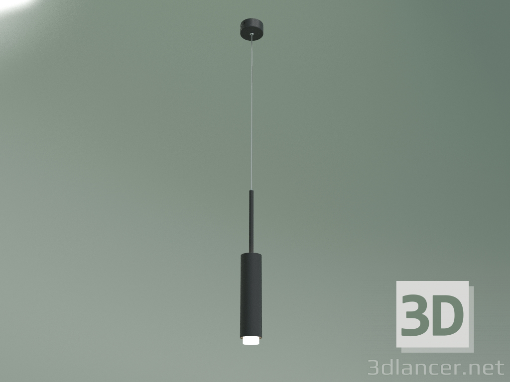 3d model Lámpara colgante LED Dante 50203-1 (negro) - vista previa