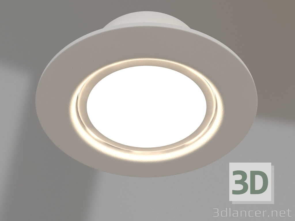 modèle 3D Lampe LED LTD-80WH 9W - preview