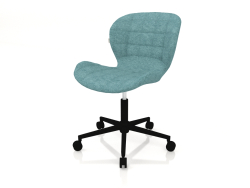 Office chair OMG (Black-Blue)