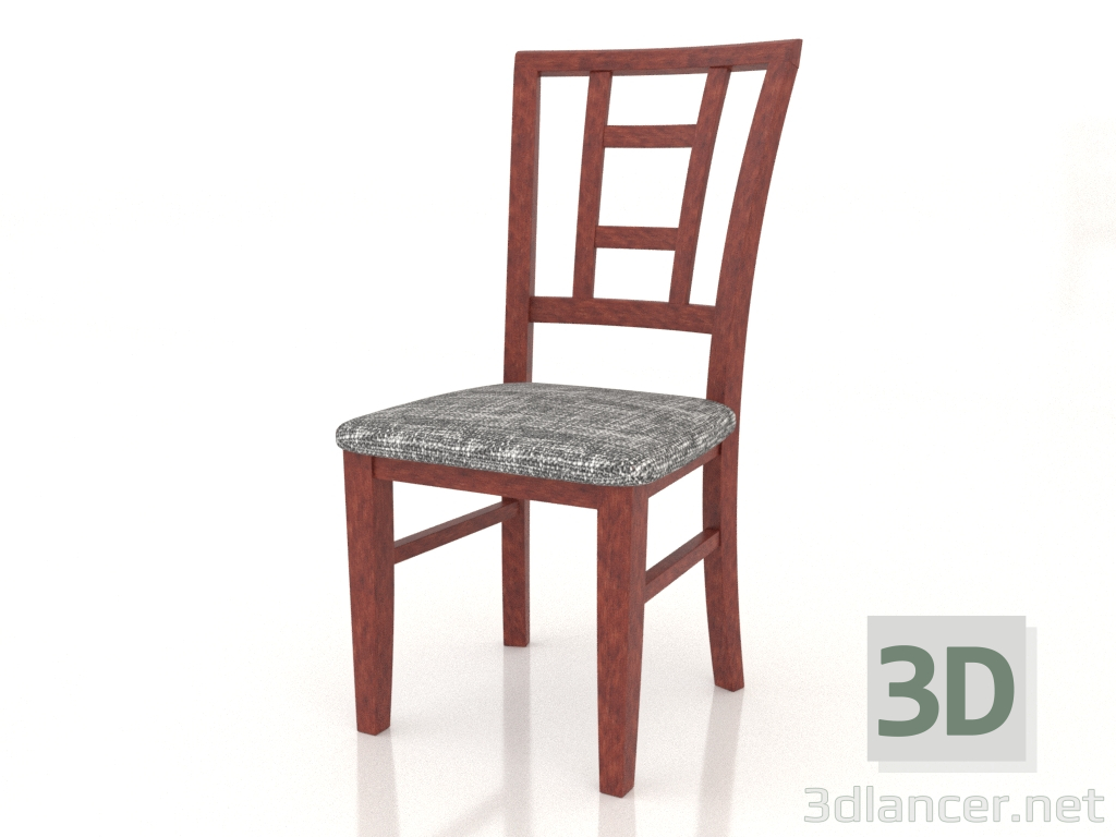 3d model Silla Milton (Cereza) - vista previa