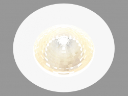 Recesso luminária LED (DL18572_01WW-White R)