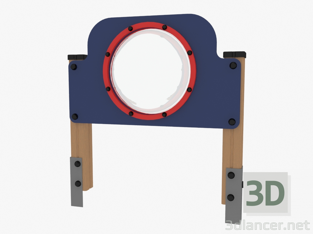 3D modeli Oyun Paneli Porthole (4025) - önizleme