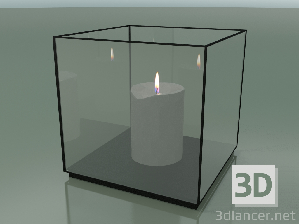 modello 3D Custodia per conservazione con candele (C205B) - anteprima