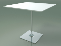 Quadratischer Tisch 0698 (H 74 - 79 x 79 cm, F01, CRO)