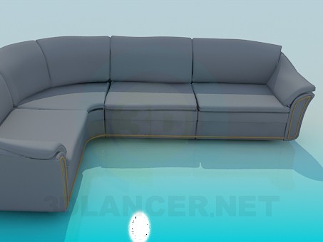 3d model Sofa corner - preview 3d model Sofa corner - preview