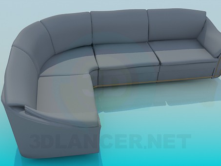 3d model Sofa corner - preview 3d model Sofa corner - preview