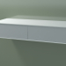 Modelo 3d Caixa dupla (8AUEAB02, Glacier White C01, HPL P03, L 120, P 50, H 24 cm) - preview