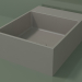 3D modeli Tezgah üstü lavabo (01UN11302, Clay C37, L 36, P 48, H 16 cm) - önizleme