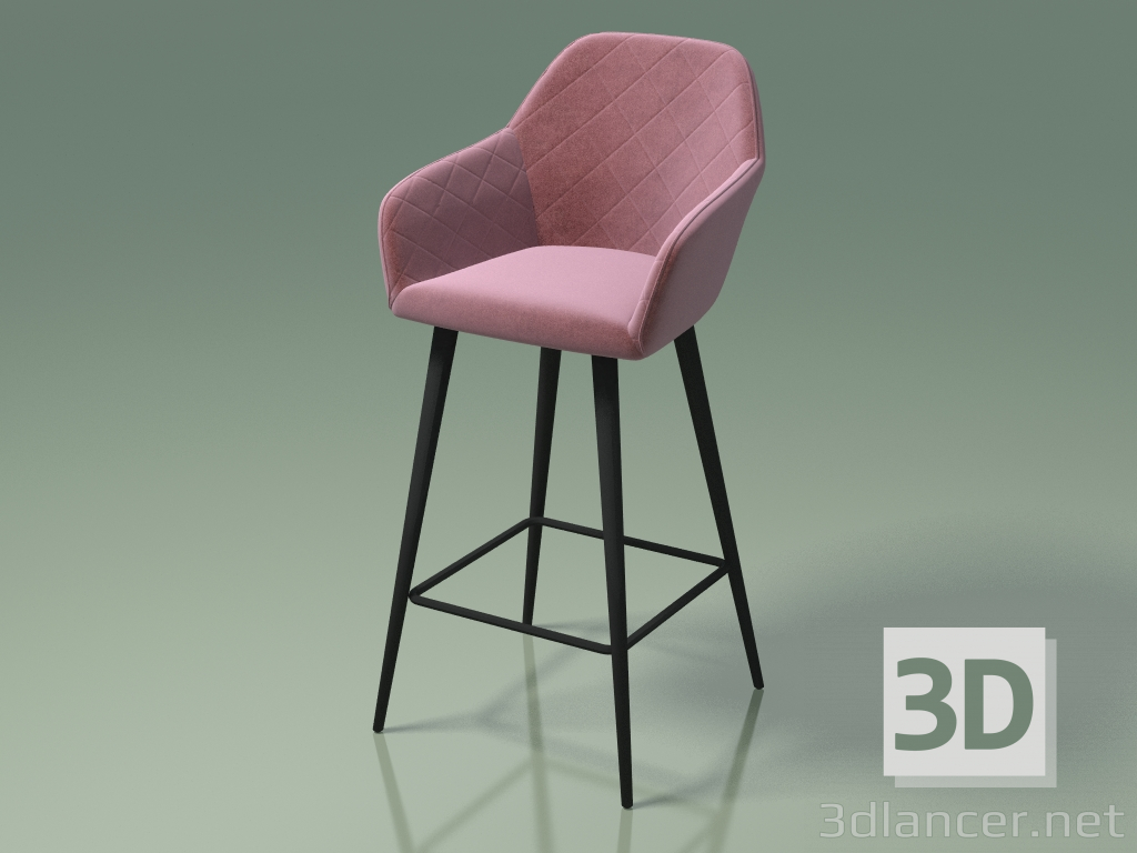 3 डी मॉडल बार कुर्सी अंतिबा (112916, अनार) - पूर्वावलोकन