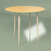 modèle 3D Table de cuisine Spoutnik 90 cm placage (keil) - preview