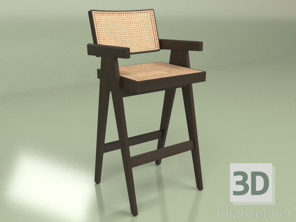 modèle 3D Tabouret de bar Dresde - preview