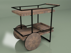 Coffee table James Bar Cart 87х56