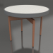 modèle 3D Table basse ronde Ø60 (Anthracite, DEKTON Sirocco) - preview