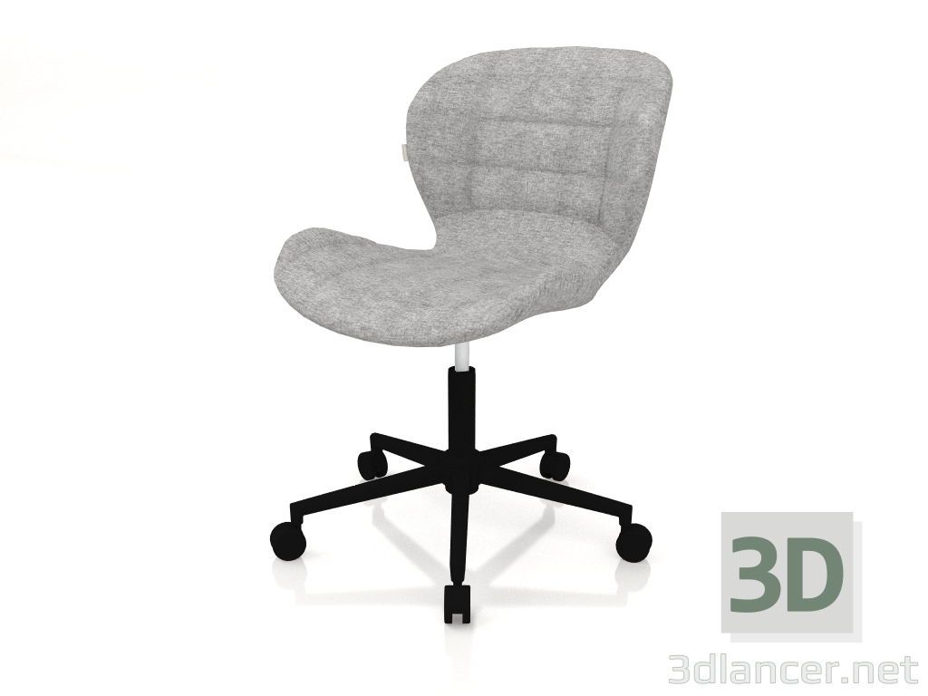 3 डी मॉडल कार्यालय की कुर्सी OMG (काला-ग्रे) - पूर्वावलोकन