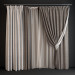 3d model Window Curtain - preview