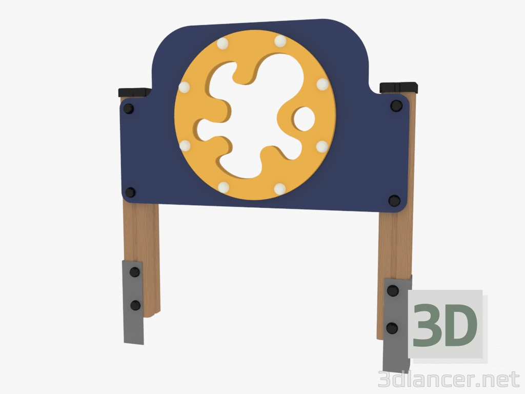 3d model Game Mirror Panel (4026) - preview