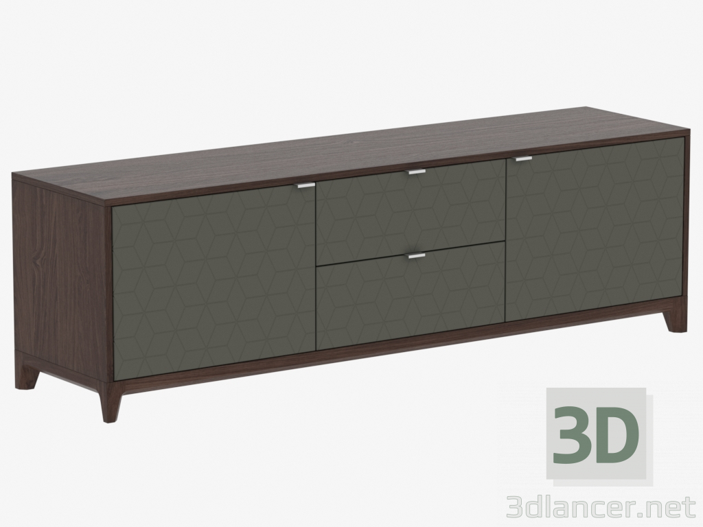 3d model Curbstone under TV No. 2 CASE (IDC015105323) - preview