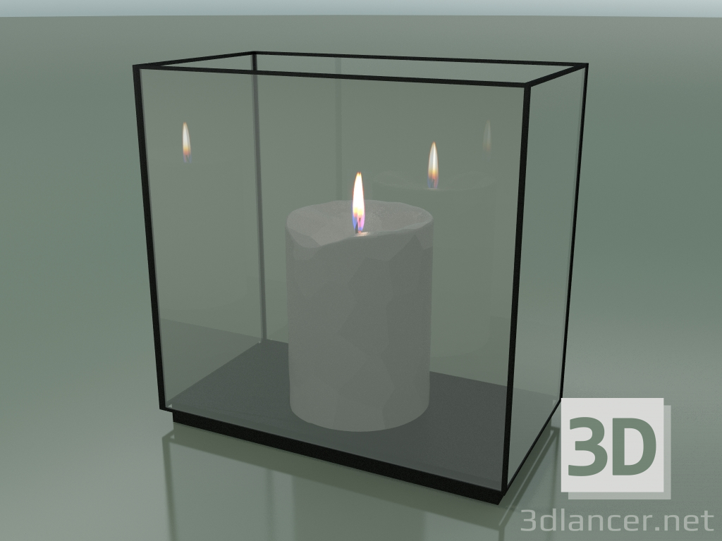 3D Modell Etui zur Aufbewahrung mit Kerzen (C205A) - Vorschau