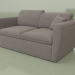 3d model Double sofa Delhi - preview
