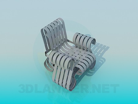 modelo 3D Sillón con espinas - escuchar modelo 3D Sillón con espinas - escuchar