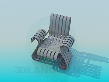 modelo 3D Sillón con espinas - escuchar modelo 3D Sillón con espinas - escuchar