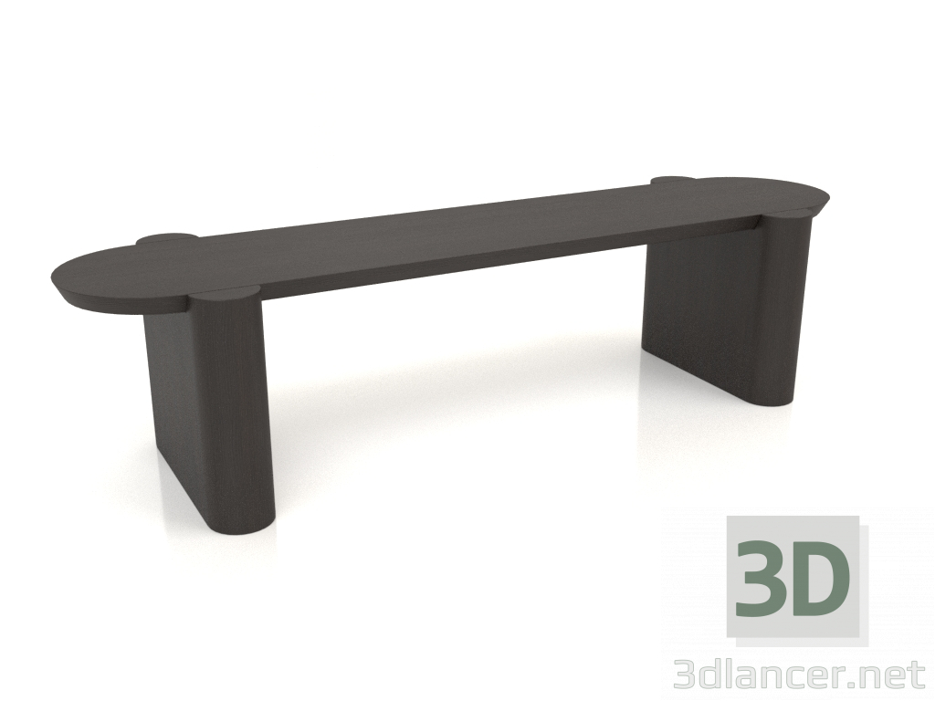 3 डी मॉडल बेंच बीके 03 (1400x400x350, लकड़ी का भूरा) - पूर्वावलोकन