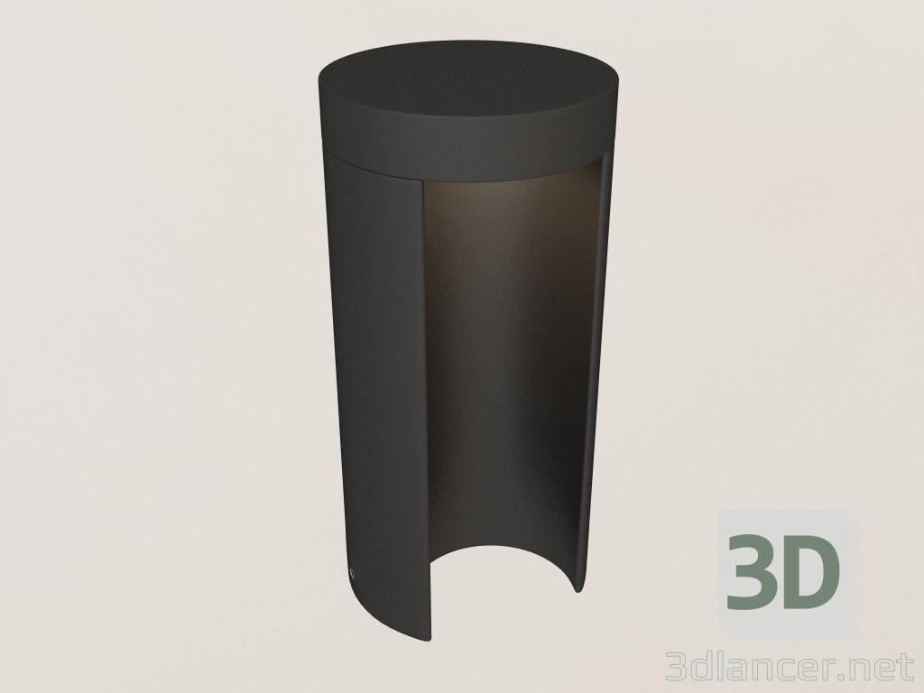 modello 3D Lampada LGD-Path-Round120-H250B-12W - anteprima
