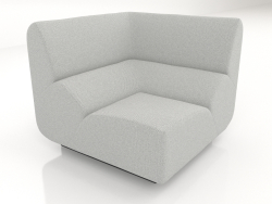 Módulo de sofá (esquina interior, 8 cm)