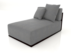 Seção 5 do módulo do sofá (preto)
