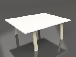 Coffee table 90 (Gold, Phenolic)