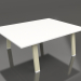3d model Coffee table 90 (Gold, Phenolic) - preview