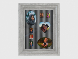 Wall frame for 8 photos of Ostersley 37.5h47.5 (30258017)