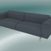 modello 3D Riposo triplo divano (Fiord 171) - anteprima
