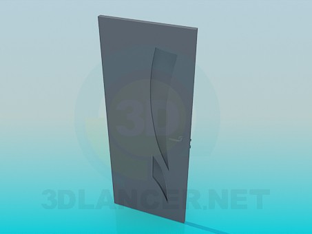 modelo 3D Puerta interior - escuchar modelo 3D Puerta interior - escuchar