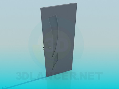 modelo 3D Puerta interior - escuchar modelo 3D Puerta interior - escuchar