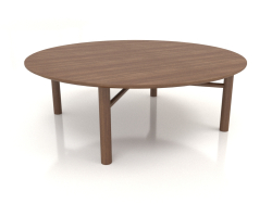 Table basse JT 061 (option 1) (D=1200x400, bois brun clair)
