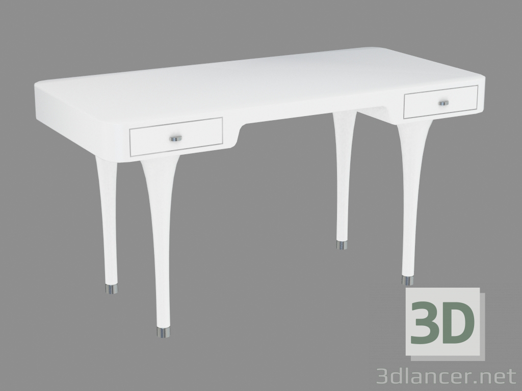 modello 3D Tavolo da scrivania Riga - anteprima