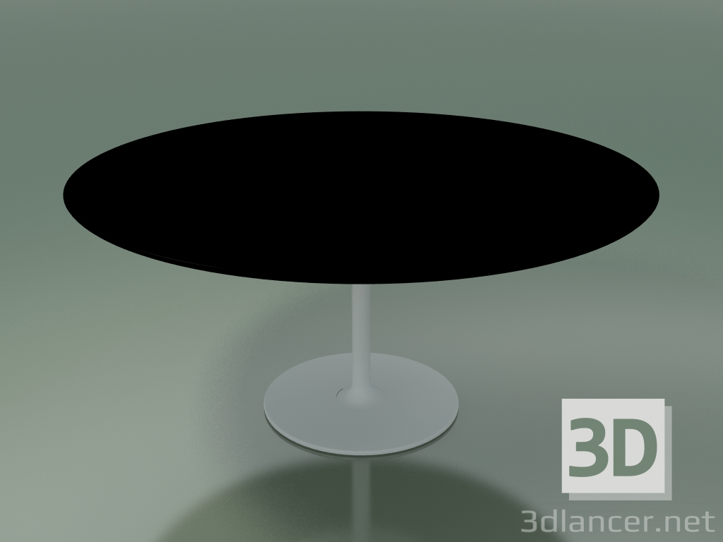 modello 3D Tavolo rotondo 0634 (H 74 - P 158 cm, F02, V12) - anteprima