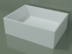 Countertop washbasin (01UN21101, Glacier White C01, L 48, P 36, H 16 cm)