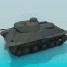 3d model Tank T50 - preview