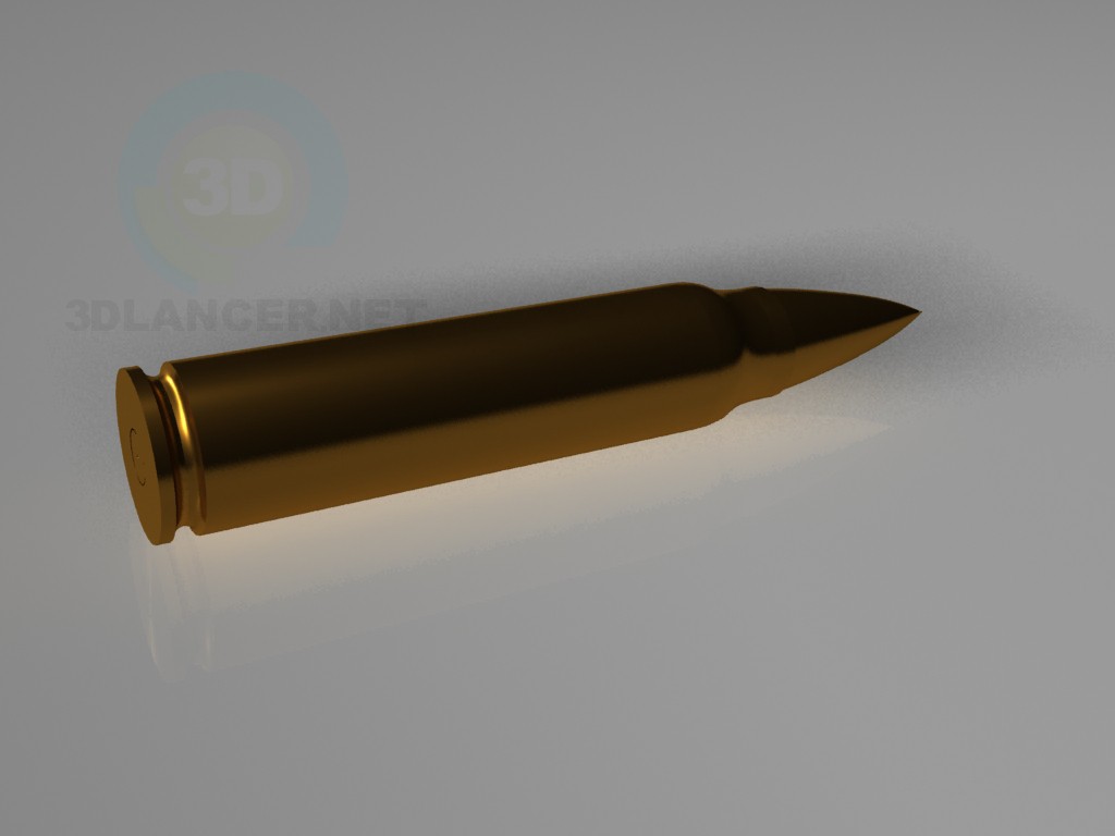 3d model cartridge - preview