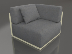 Seção 6 do módulo do sofá (ouro)