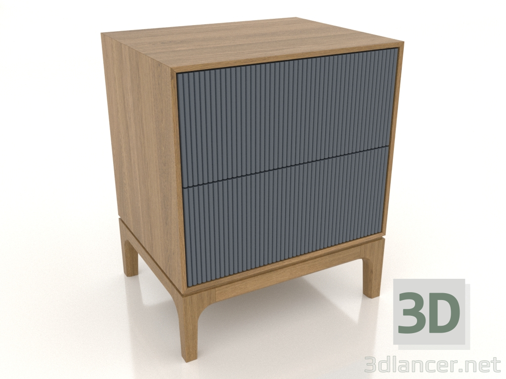 3D modeli Frezelenmiş cepheli FARGO 2 çekmeceli komodin (arduvaz, doğal meşe, seçenek 3) - önizleme 3D modeli Frezelenmiş cepheli FARGO 2 çekmeceli komodin (arduvaz, doğal meşe, seçenek 3) - önizleme