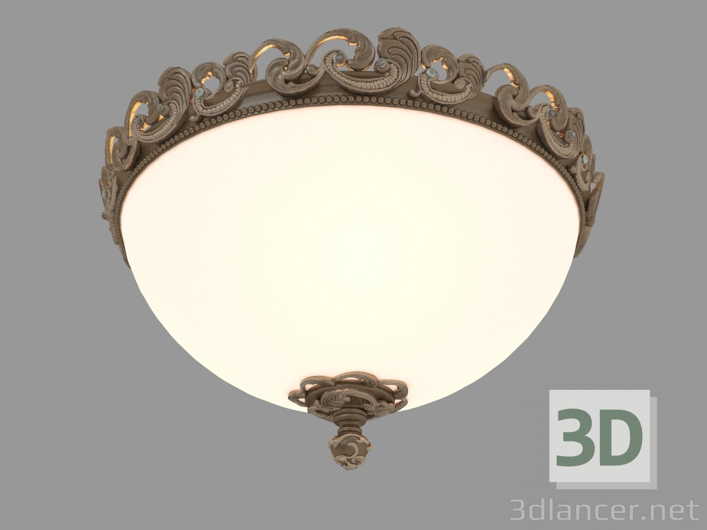 modèle 3D Lampe Ponga (2431 3C) - preview